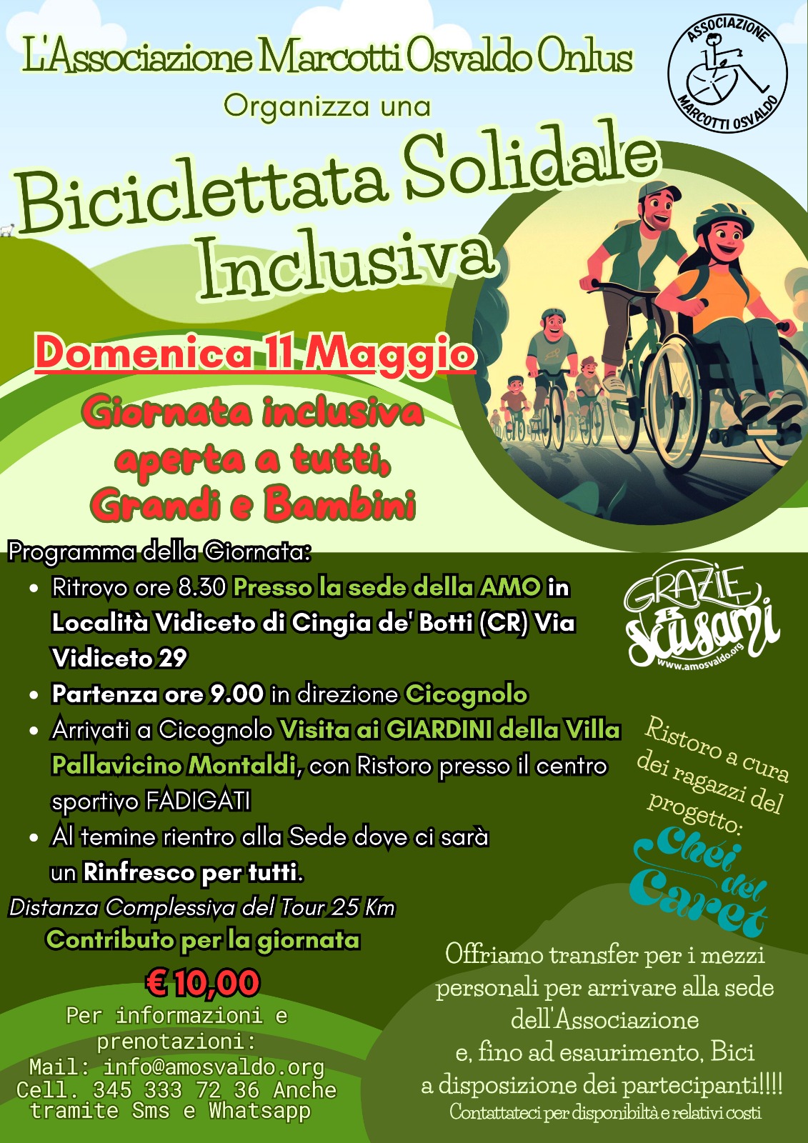 Biciclettata Solidale Inclusiva